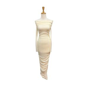 NWOT Bumpsuit Elegant Ivory Maxi Dress